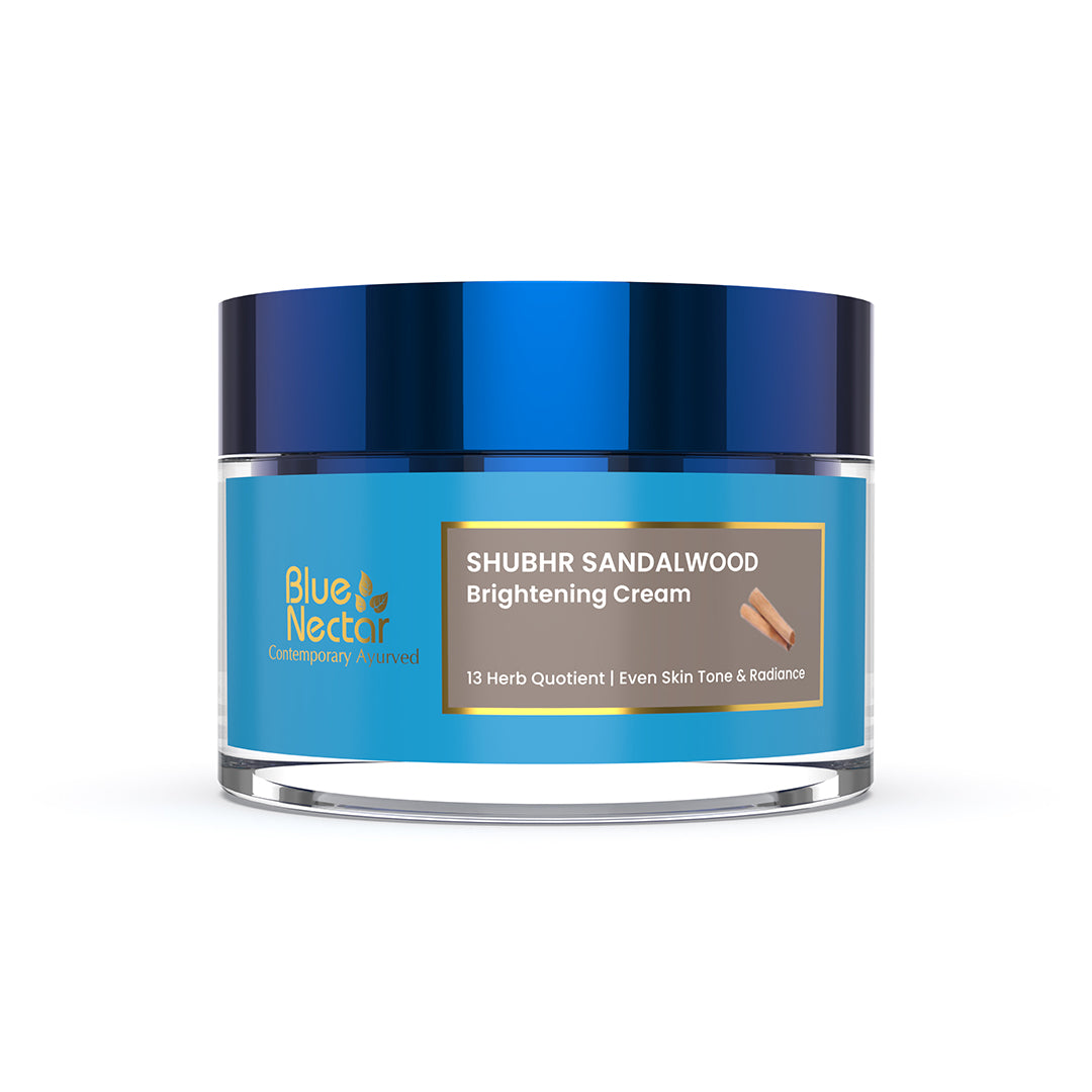 Sandalwood Skin Brightening Cream for Women Blue Nectar