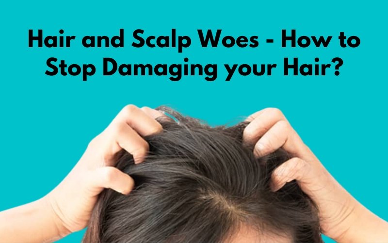 Hair and Scalp Woes - How to prevent them with Ayurvedic hair oil? - Blue Nectar Ayurved