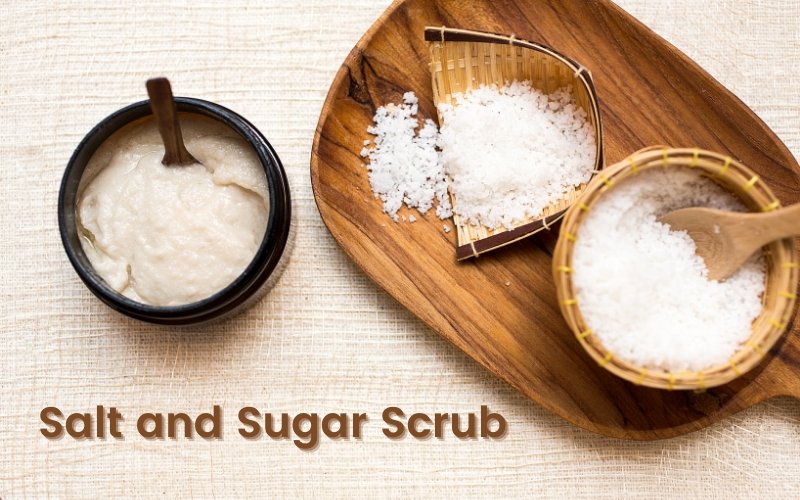 Salt scrub or sugar scrub: Exfoliate for a clearer skin - Blue Nectar Ayurved