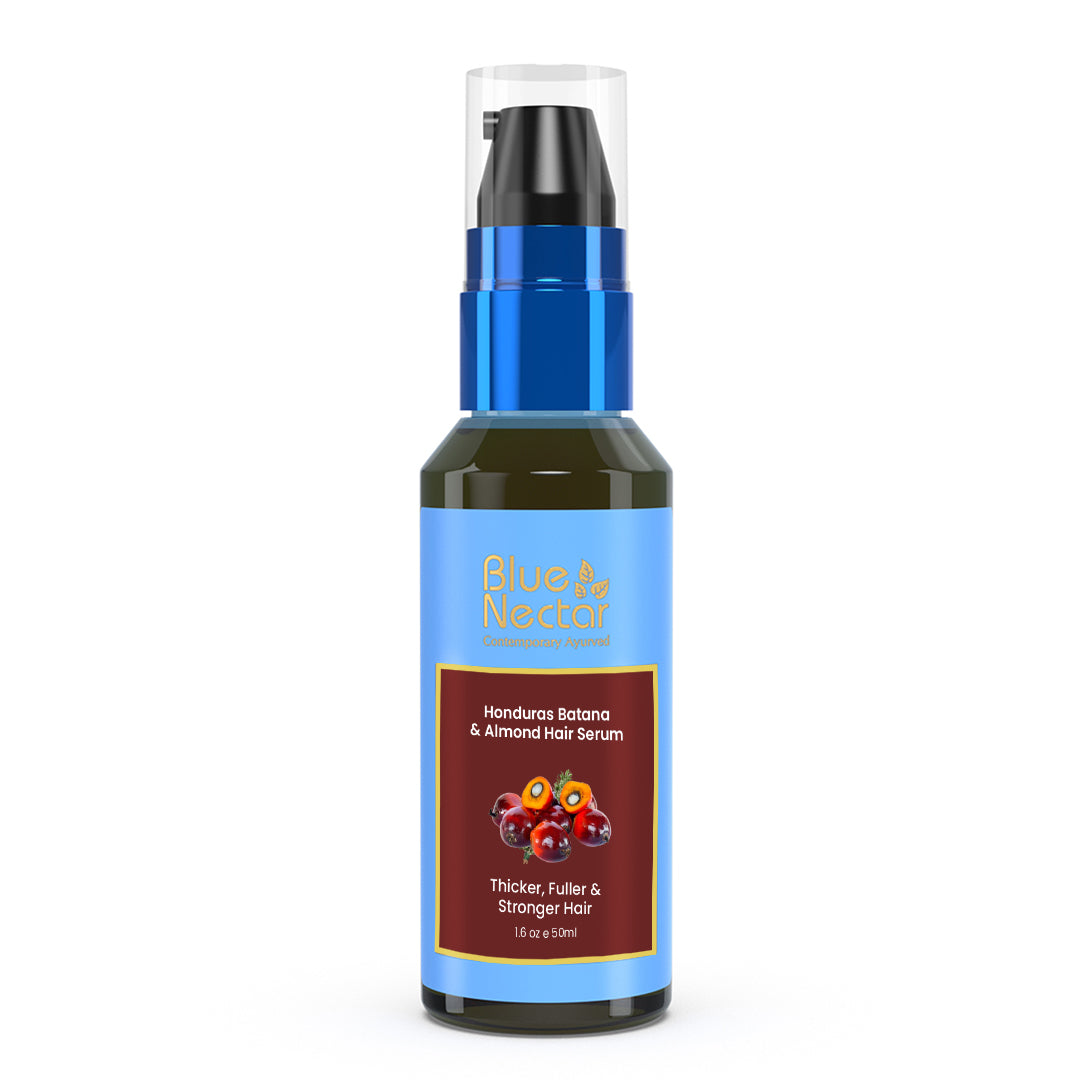 Honduras Batana & Almond Oil Hair Serum for Fuller Hair(18 herbs, 50ml)