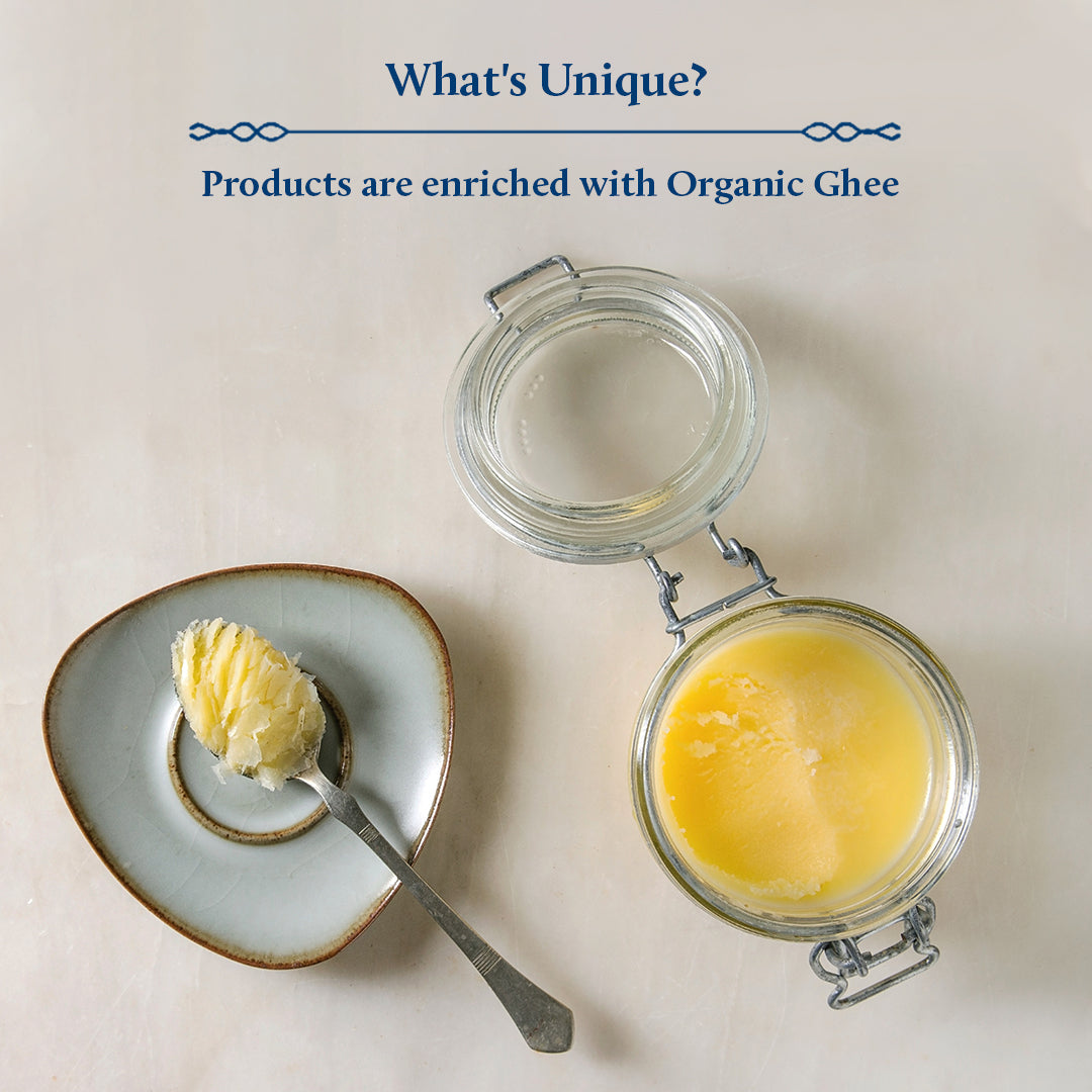 Products enriched with Ghee