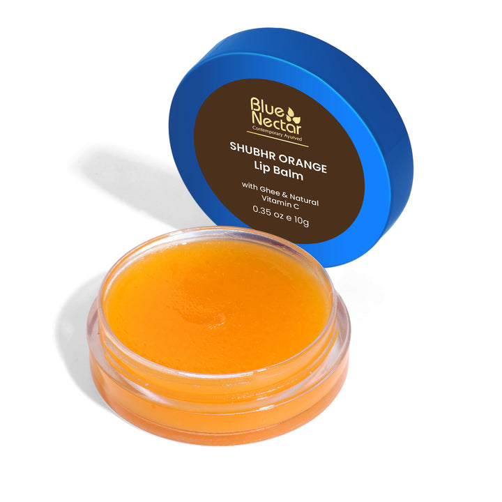 orange lip balm