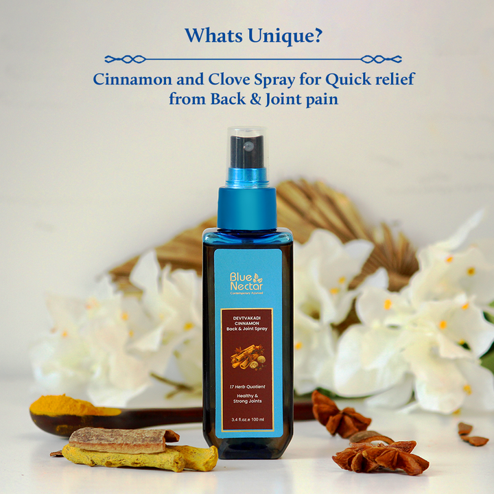 Quick body Pain Relief Spray with Clove & Cinnamon