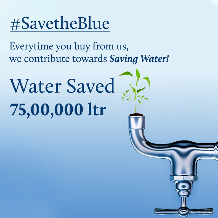 water saved 75,00,000 and more 