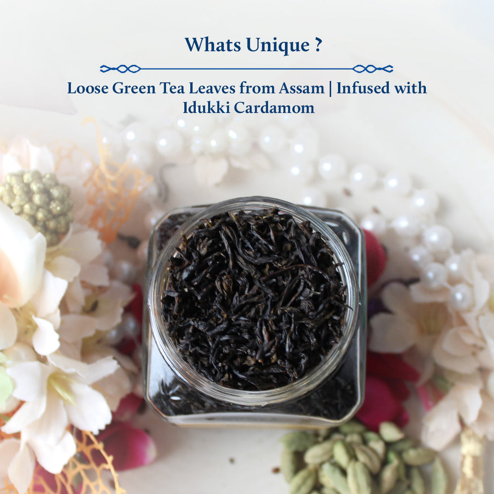 Loose Green Tea Leaves from Assam